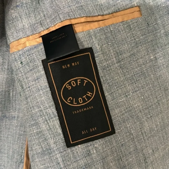 New with tags Softcloth blazer mens size 42